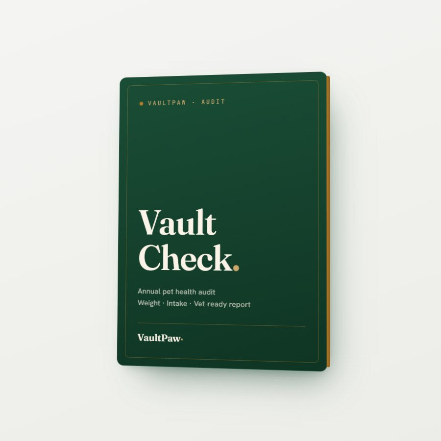 VaultPaw Vault Check · Annual Health Audit